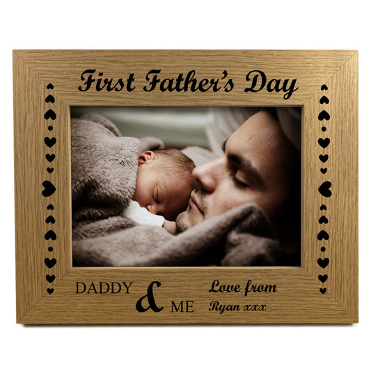 First Fathers Day Gift For Dad Daddy From Daughter Personalised