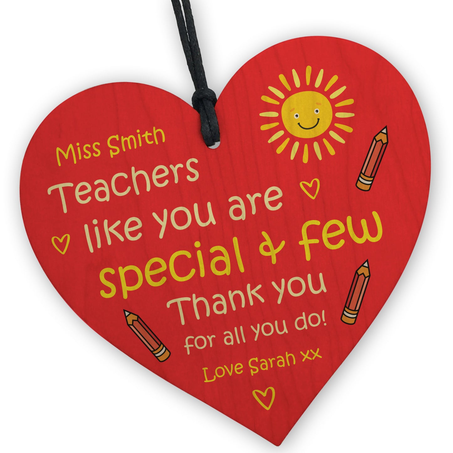 Personalised Teacher Thank You Gifts Teacher Appreciation Gifts