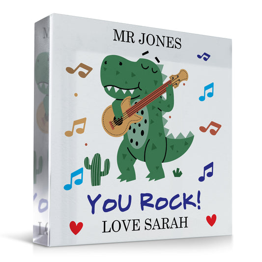 Novelty Gift For Teacher YOU ROCK Thank You Gift For Teacher