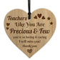 Teacher Gifts For Him Her Engraved Wood Heart Gift For Teacher