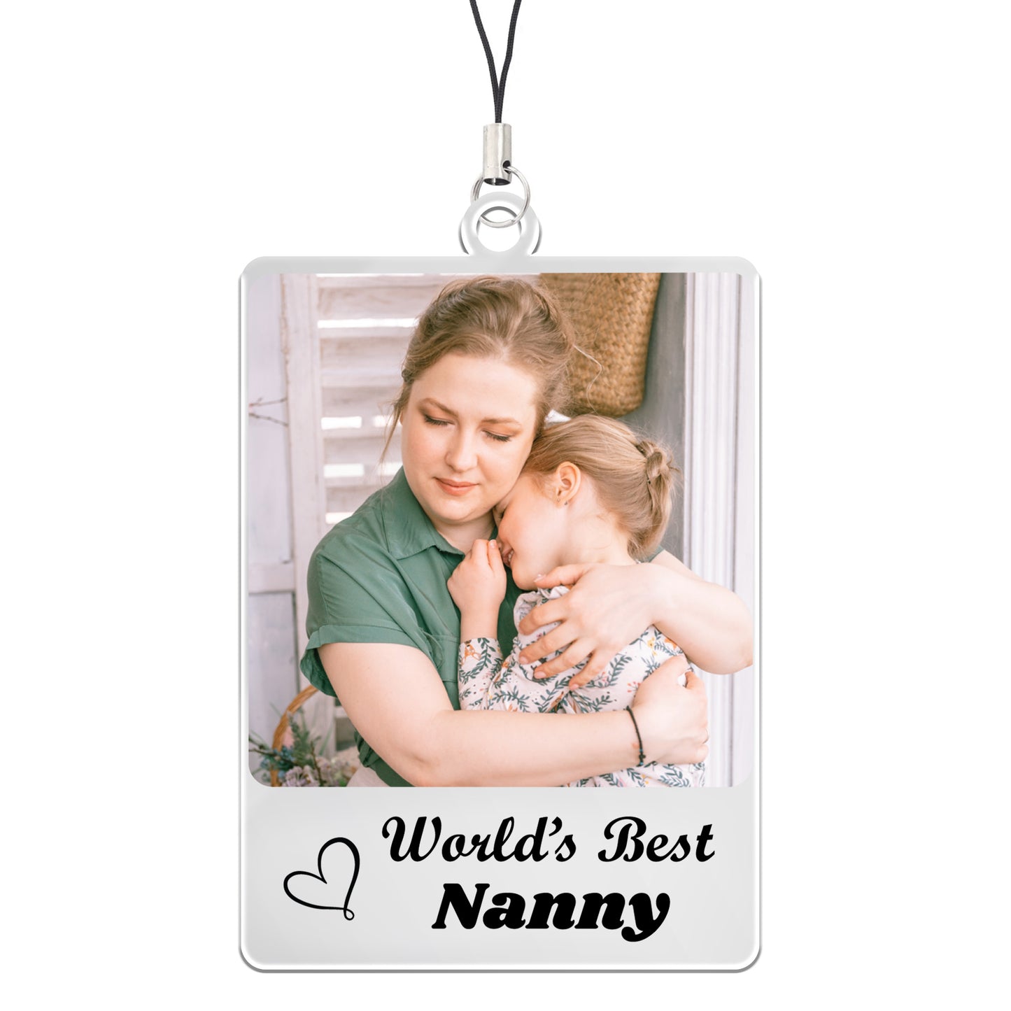 Personalised NANNY KEYRING Gift For Nanny Birthday Christmas