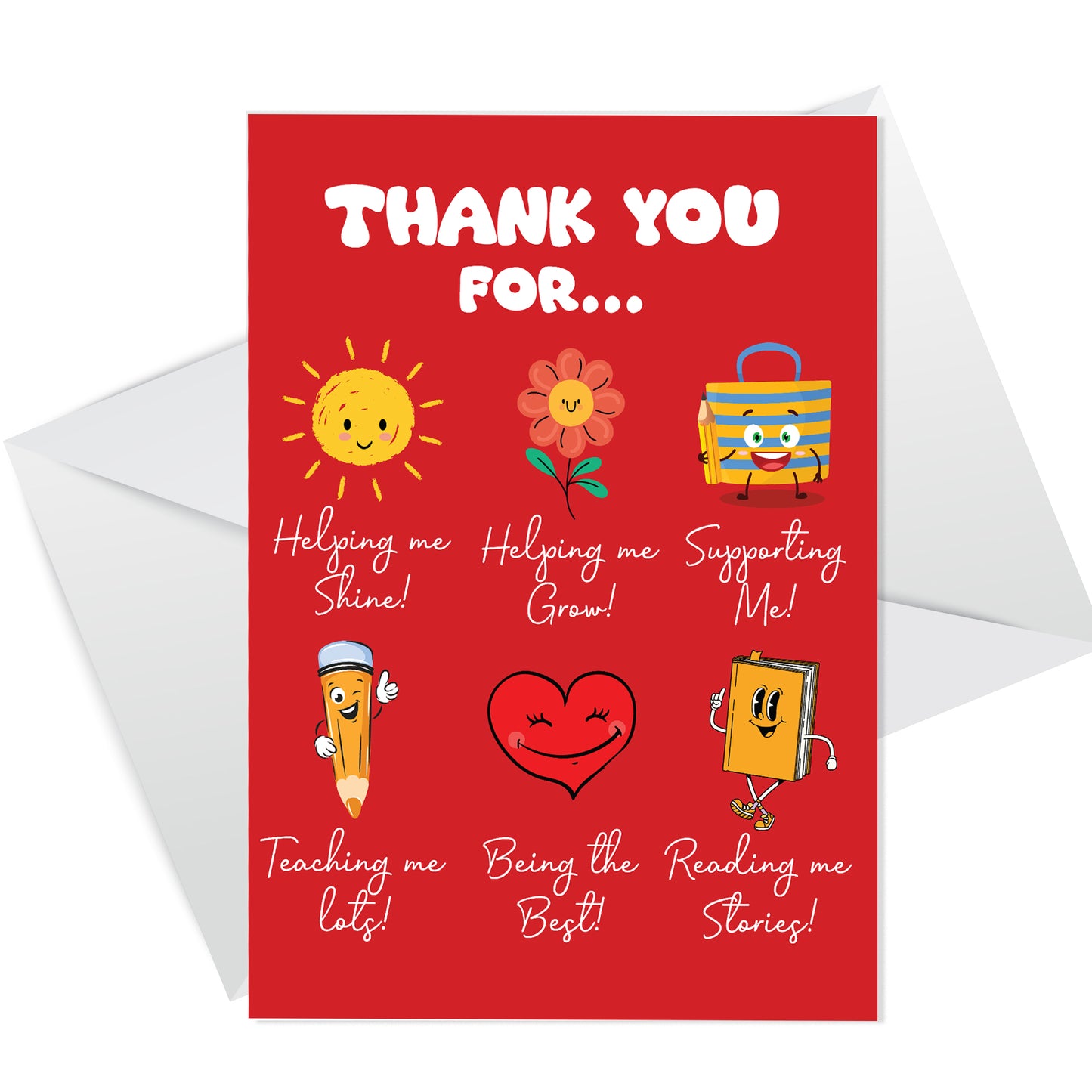 Fun Leaving Card for Teacher Thank You Card For Teacher TA