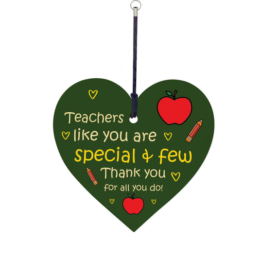 Novelty Teacher Gift Leaving School Pre School Nursery Heart