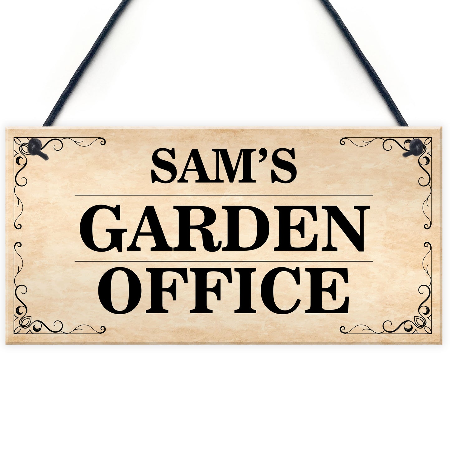 Office Sign For Garden Outside Sign For Office Personalised