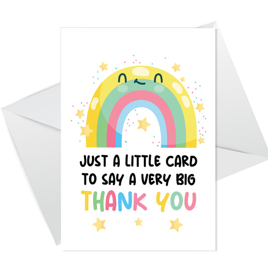 Thank You Card For Teachers Teaching Assistant Tutors Mentors