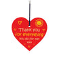 Teacher Gifts Thank You Keyring School Nursery Pre School