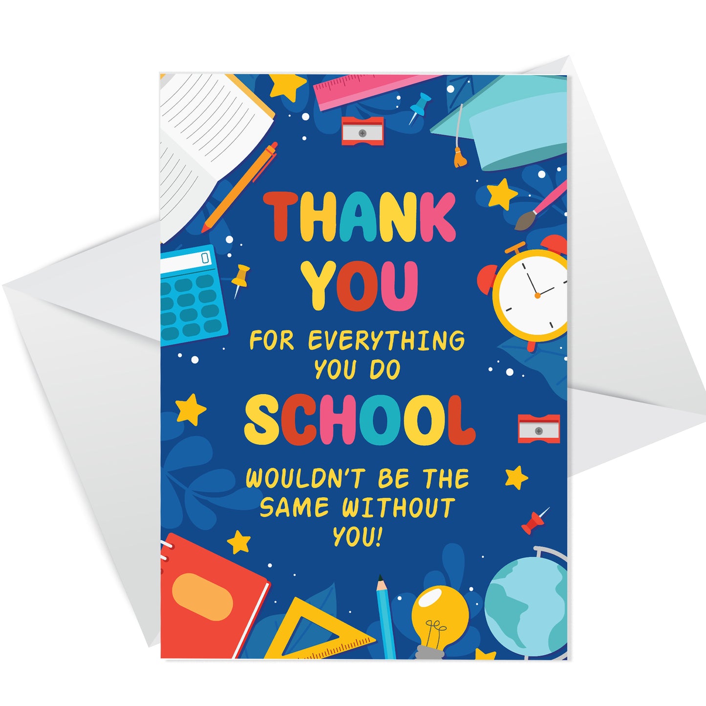 Thank You Card For School Teacher and Teaching Assistant TA Card