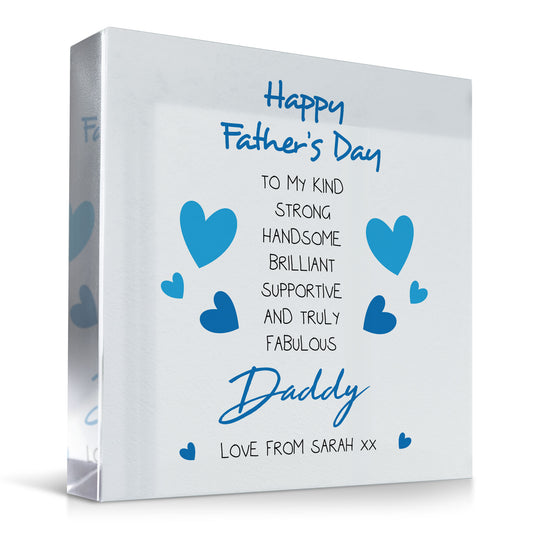 Cute Fathers Day Gift For Dad Daddy Grandpa Grandad Personalised