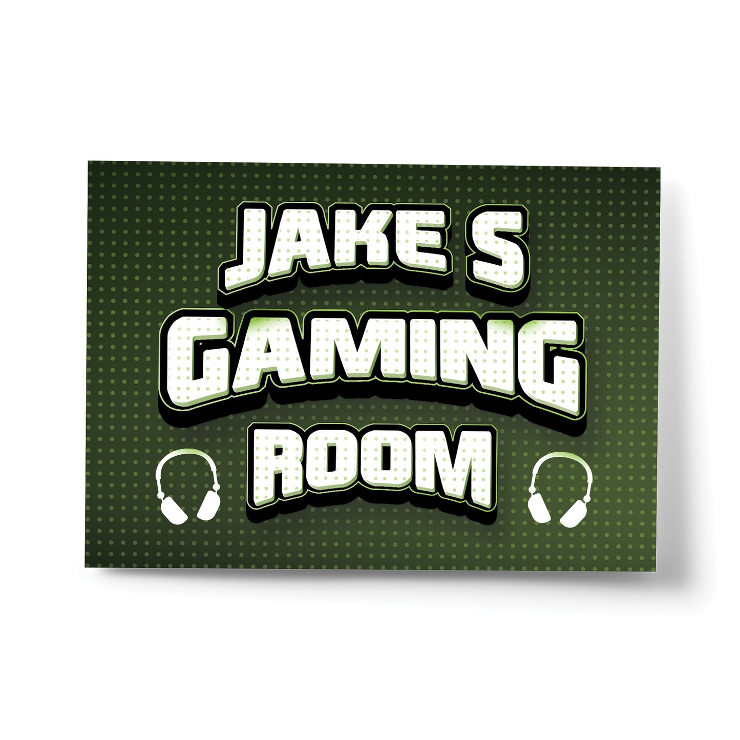 Gaming Room Print Personalised Gaming Wall Art Boys Bedroom