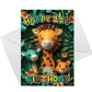 1st Birthday Card for Boys Girl Jungle Animals Birthday Card