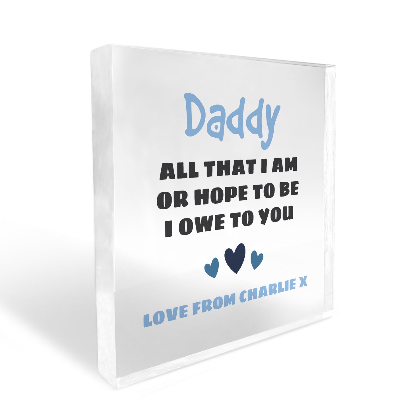 Thank You Gift For Daddy Dad Birthday Fathers Day Gifts