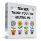 Teacher Appreciation Gifts for Women Men Thank You Acrylic Block