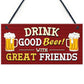 BAR SIGN Hanging Wall Door Sign FUNNY Man Cave Sign Shed Sign