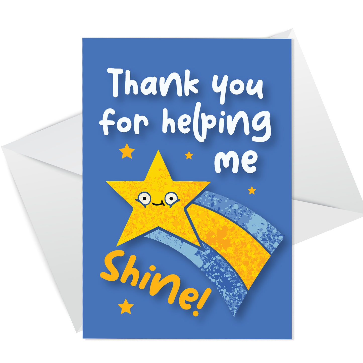 Teacher TA Thank You Card End of Term Leaving School Nursery