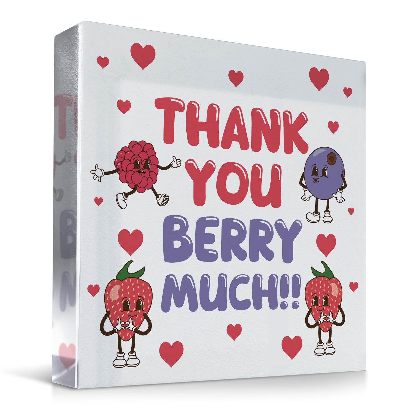 Thank You Berry Much Gift For Teacher Mentor Volunteer Colleague