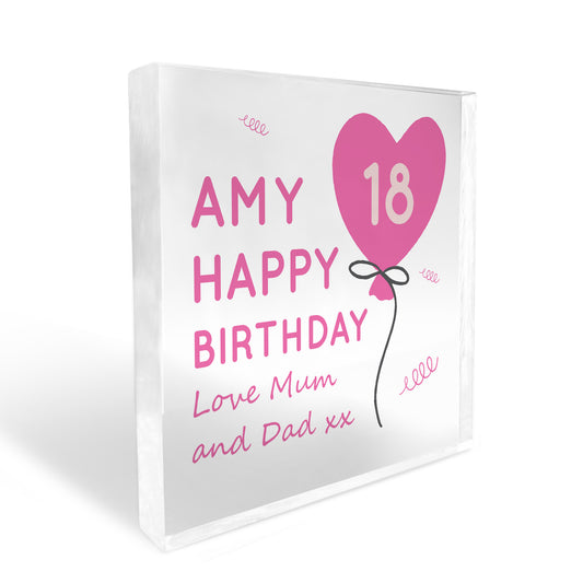 Personalised 16th 18th 21st 30th 40th 50th 60th Birthday Gift