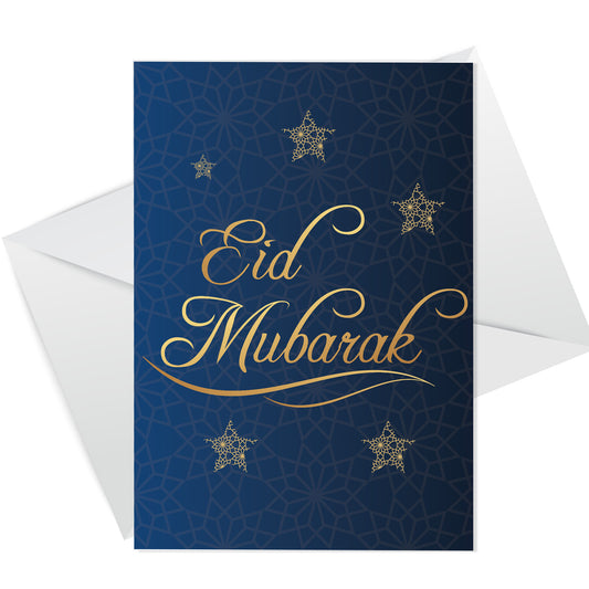 Eid Mubarak Greeting Card  Islamic Eid Mubarak Cards For Family