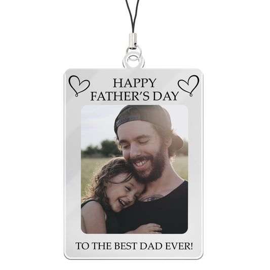 Personalised Fathers Day Gifts For Dad Photo Keyring Dad Gifts