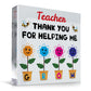 Thank You For Helping Me Grow Gift For Teacher Nursery Teacher