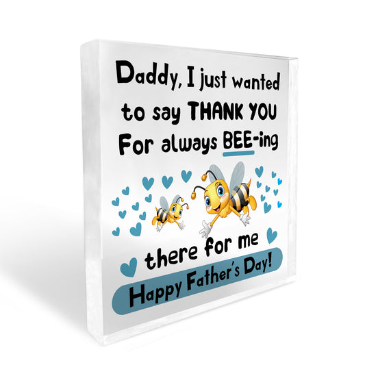 Fathers Day Gift For Daddy Thank You Gift For Daddy Daughter