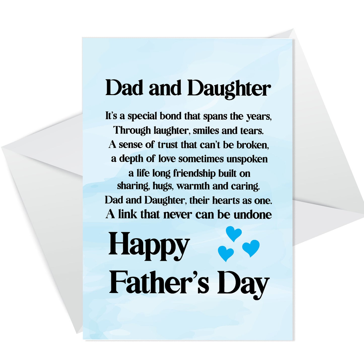 Fathers Day Cards From Daughter Dad Daughter Peom Card