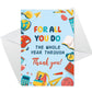 Thank You For All You Do Card For Teacher Assistant Leaving Card