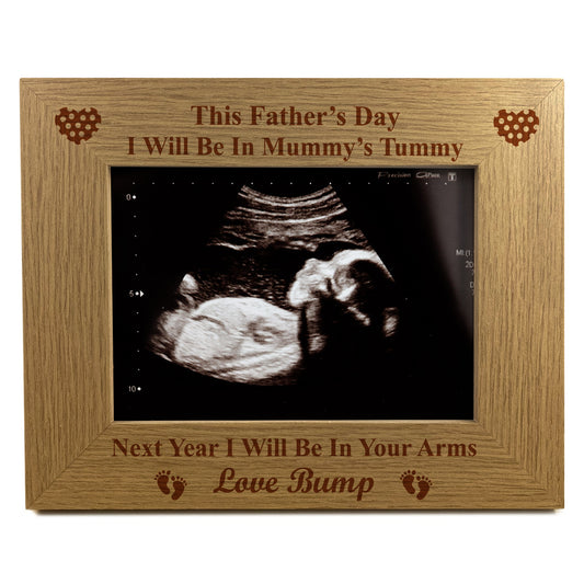 Fathers Day Gift For Daddy To Be Baby Scan Photo Frame Gift