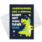 Fathers Day Cards for Daddy Daddysauru Daddy Father's Day Card