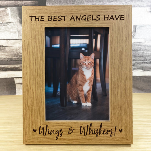 Cat Memorial 5x7 Picture Frame Pet Memorial Sympathy Gifts