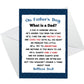 Fathers Day Card, Card for Dad, Dad Greetings Card With Envelope