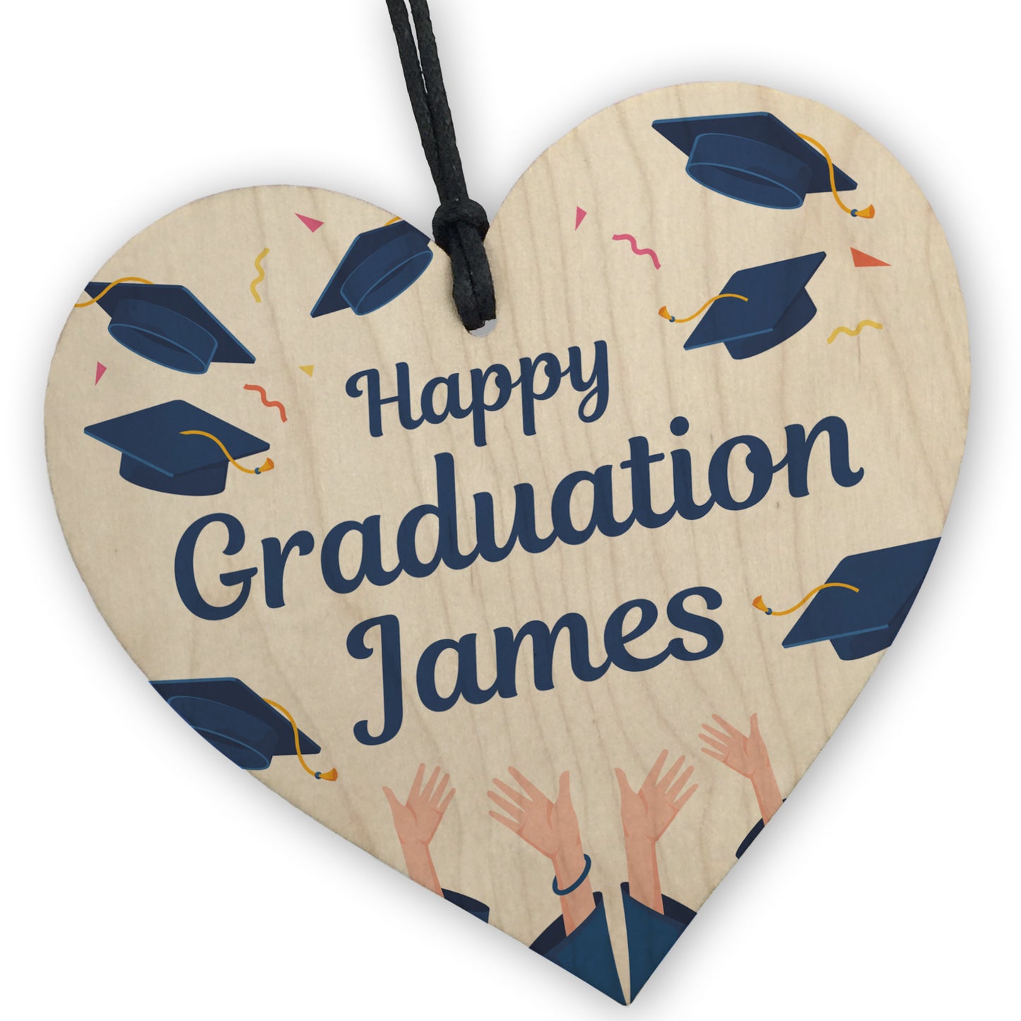 Happy Graduation ANY NAME Gift For Graduation Personalised Wood