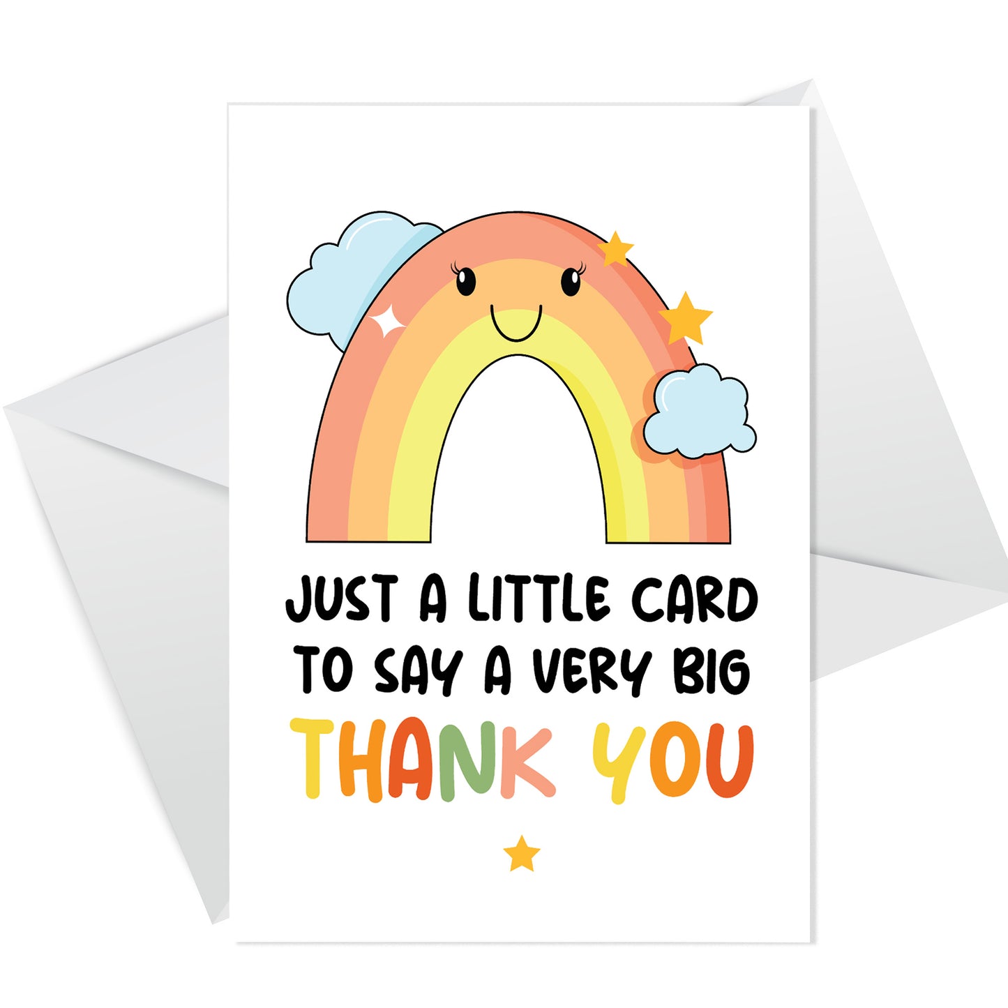 Thank You Card For Teacher Teaching Assistant Tutor Mentor