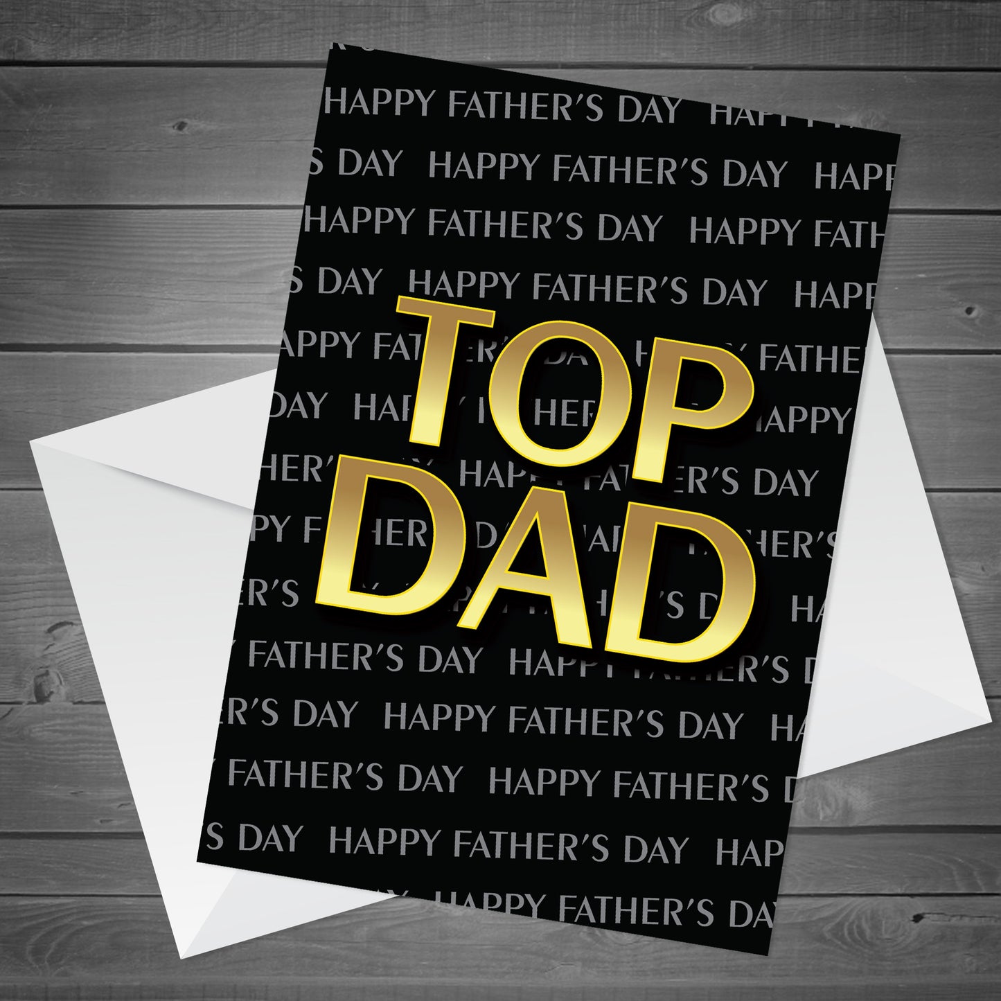 Fathers Day Card For Dad TOP DAD CARD From Daughter Son