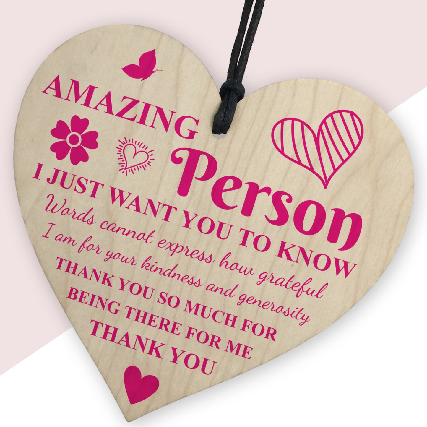 Amazing Person Plaque For Friend Volunteer Teachers Colleague