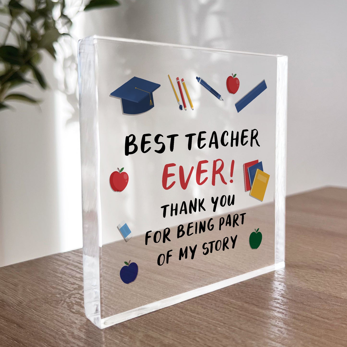 Thank You Gift For Best Teacher Ever Nursery Teacher Gifts