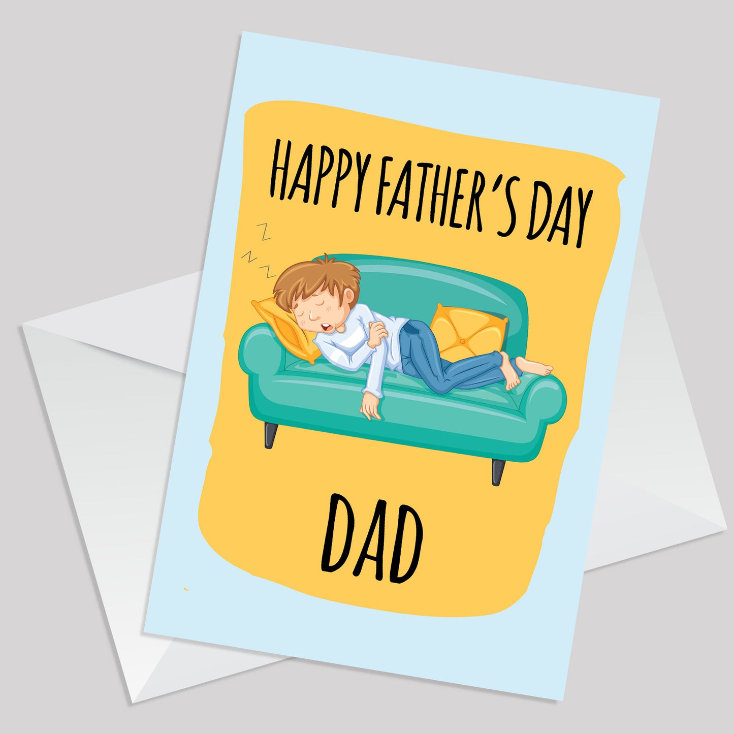 Funny Happy Fathers Day Cards for Dad Father's Day Card from Son