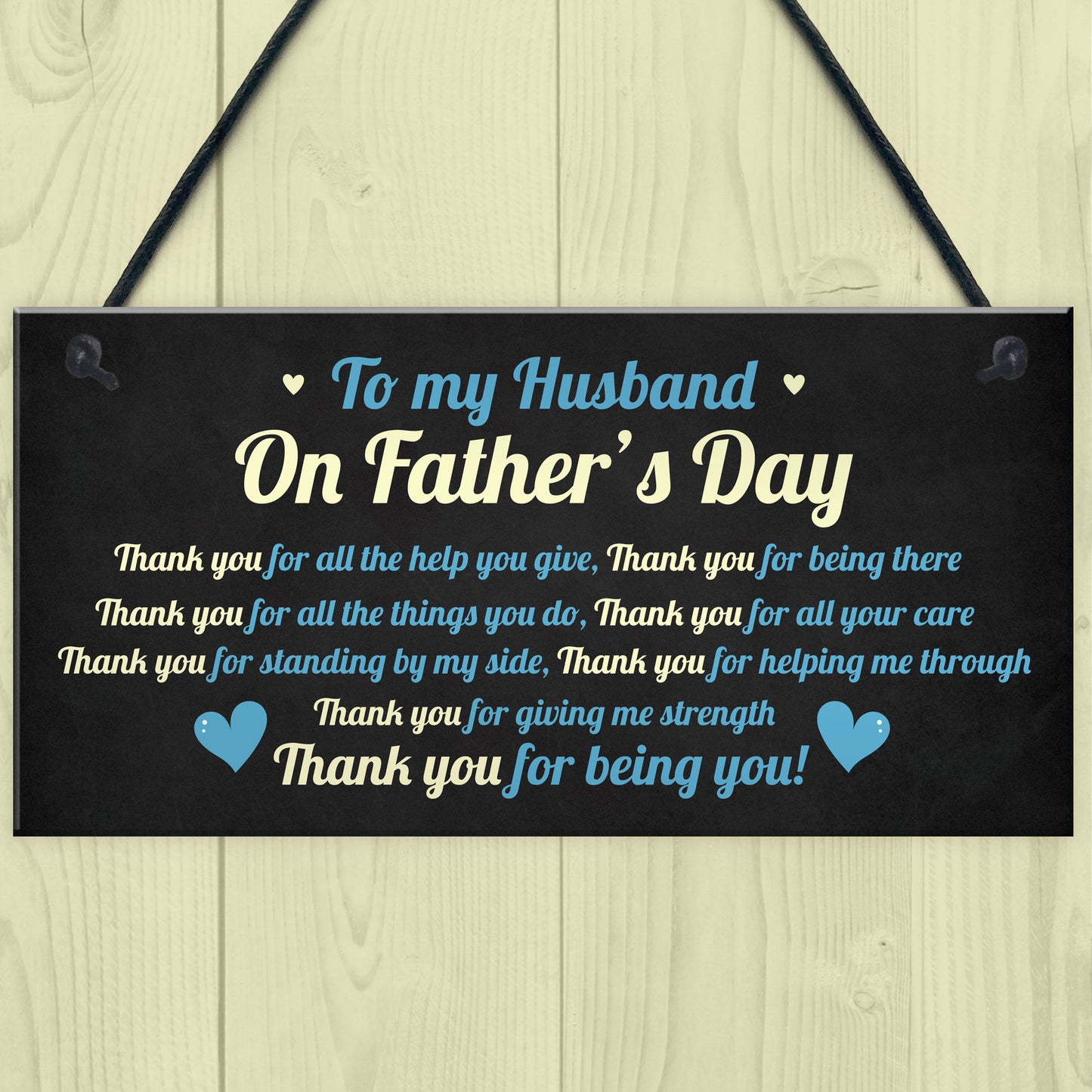 Thank You Gift For Husband Fathers Day Gift Husband Fathers Day