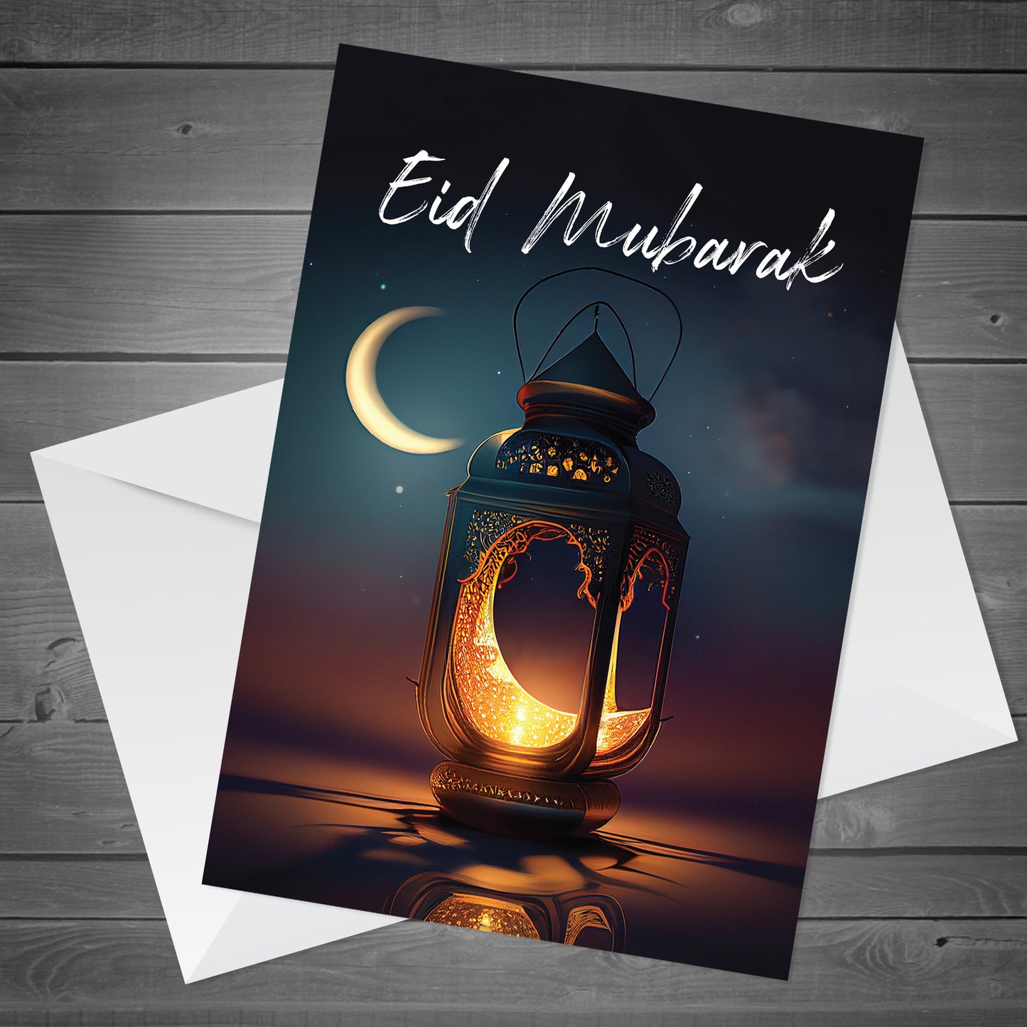 Eid Mubarak Card Ramadan Greetings Card For Friends Family Kids