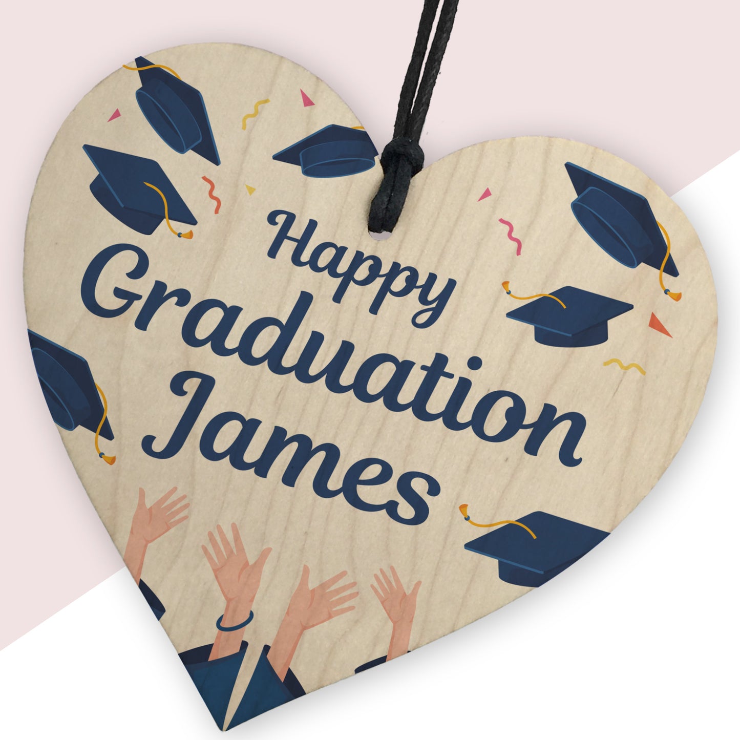 Happy Graduation ANY NAME Gift For Graduation Personalised Wood