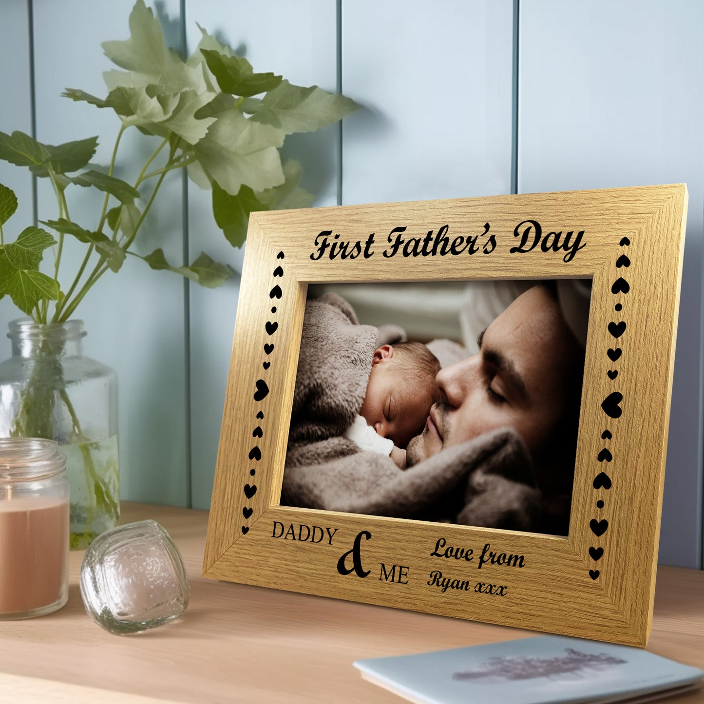 First Fathers Day Gift For Dad Daddy From Daughter Personalised