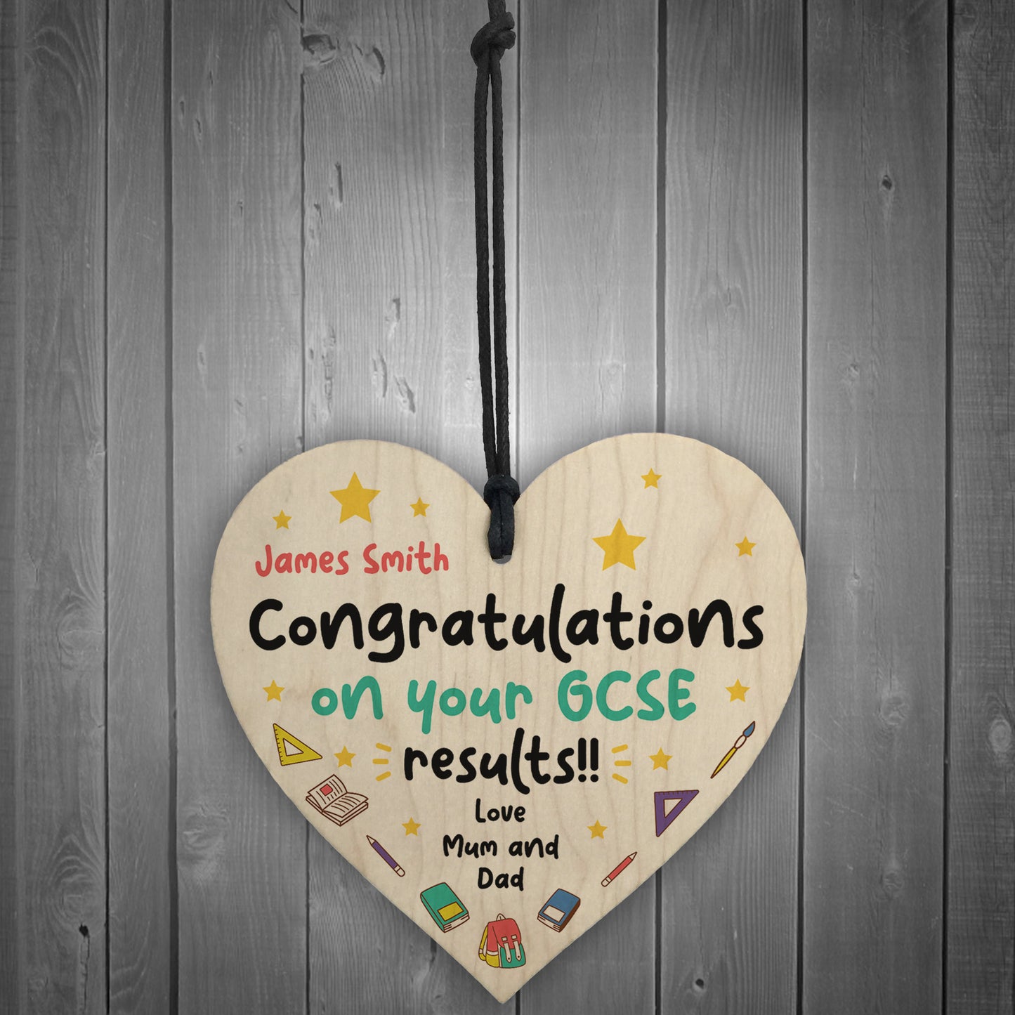 Personalised Congratulations Gift For Results Day GCSEs Gifts