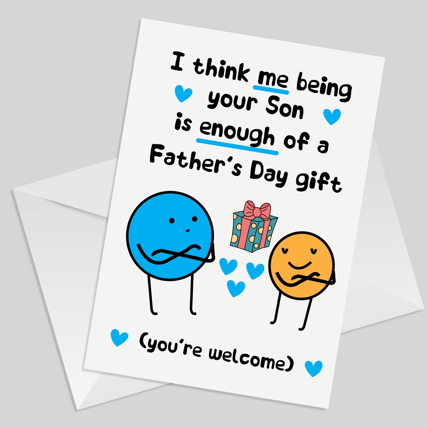 Funny Fathers Day Cards for Dad Daddy Fathers Day Card