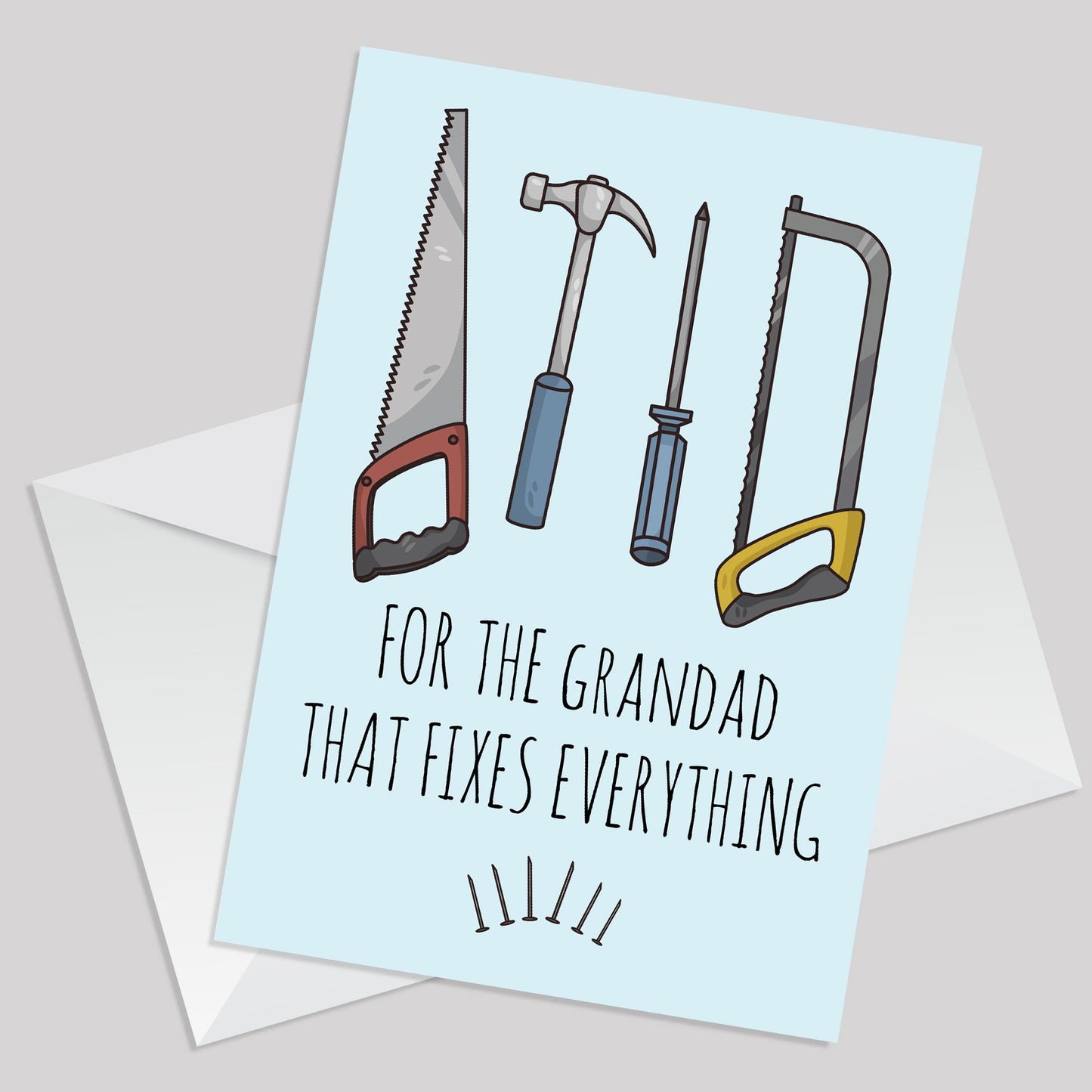 Funny Card For Grandad Fathers Day Card With Envelope Birthday