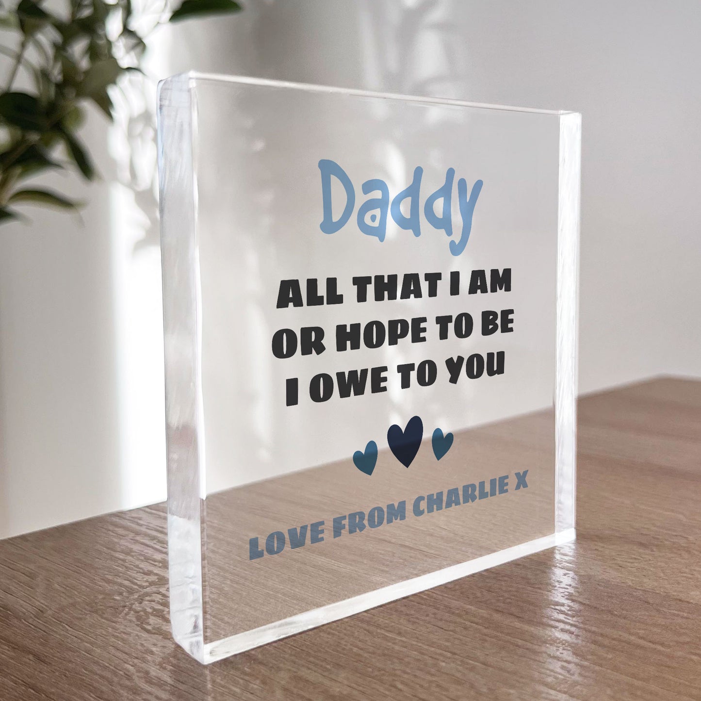 Thank You Gift For Daddy Dad Birthday Fathers Day Gifts