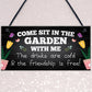 Garden Signs and Plaques for Outside Garden Sign Friendship Sign