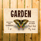 Novelty Garden Signs And Plaques Hanging Sign For Garden Outdoor