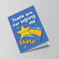 Teacher TA Thank You Card End of Term Leaving School Nursery