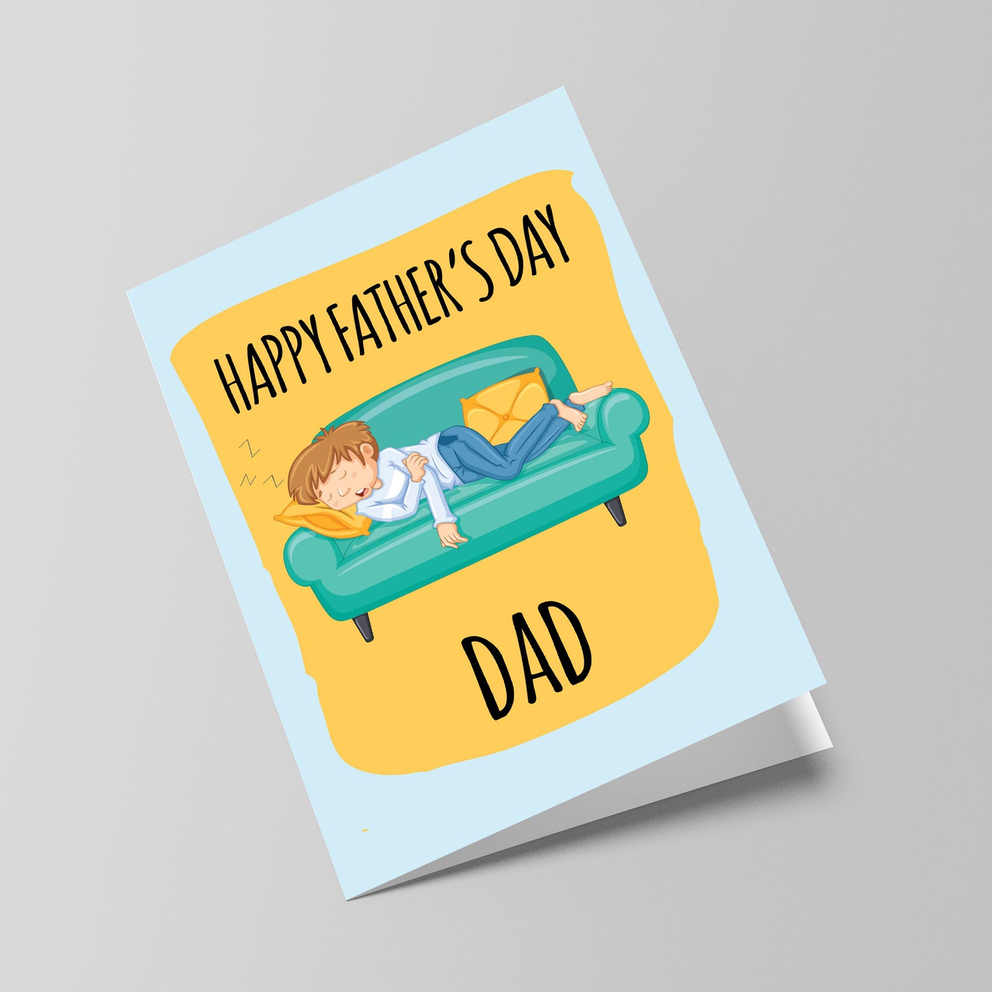 Funny Happy Fathers Day Cards for Dad Father's Day Card from Son