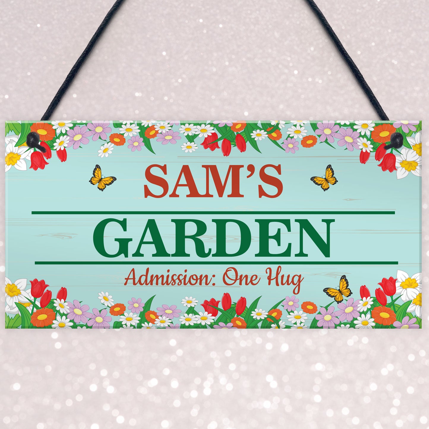 Personalised Garden Signs For Outside Garden Plaque Shed Signs