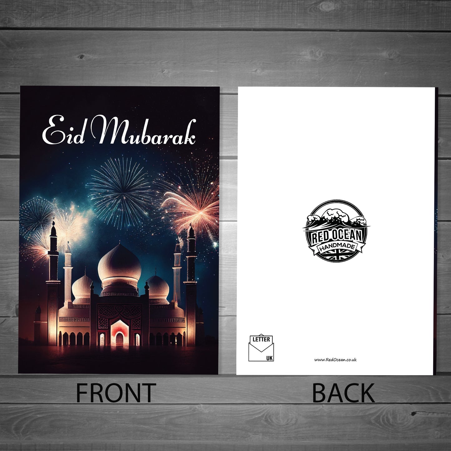 Eid Mubarak Celelbration Card Happy Eid Greetings Card Ramadan